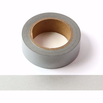 Metallic Silver Washi Tape