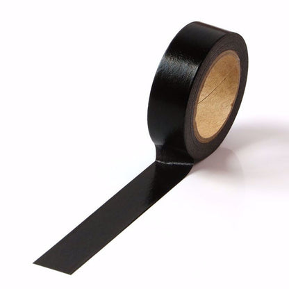 Solid Black Washi Tape